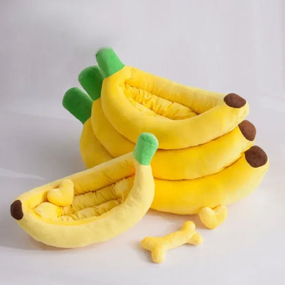 Banan Hundeseng – Komfort med et sjovt twist