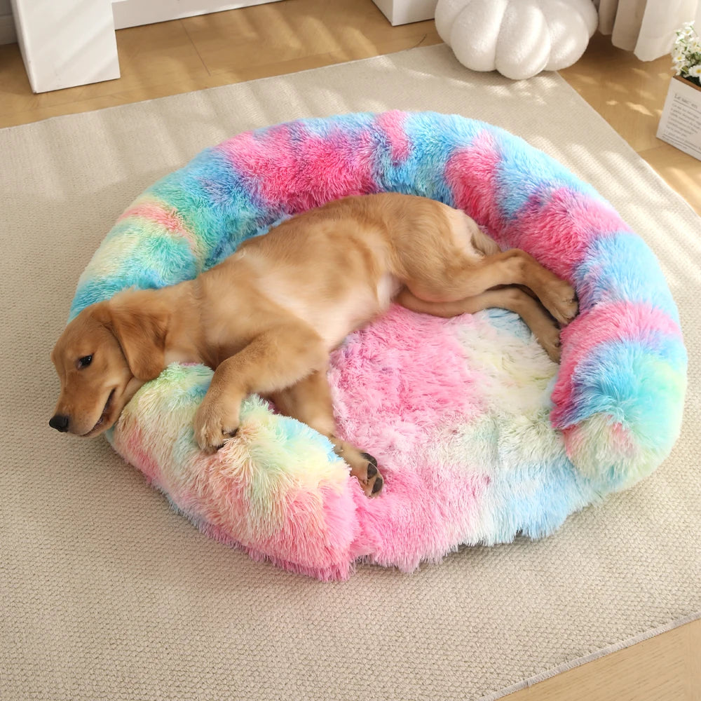 Fluffy Cloud Bed til hunde – Blødt og behageligt hvilested