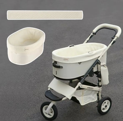 Airbuggy Luxe Huisdierwagen Set – Comfort & Stijl Voor Elk Avontuur!