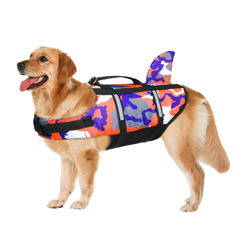 Hond Reddingsvest Haai – Verbeterd Drijfvermogen en Veiligheid
