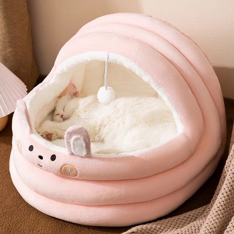 Knuffelbeer Hondenslaapbank – Warm & Comfortabel Nest voor Jouw Viervoeter