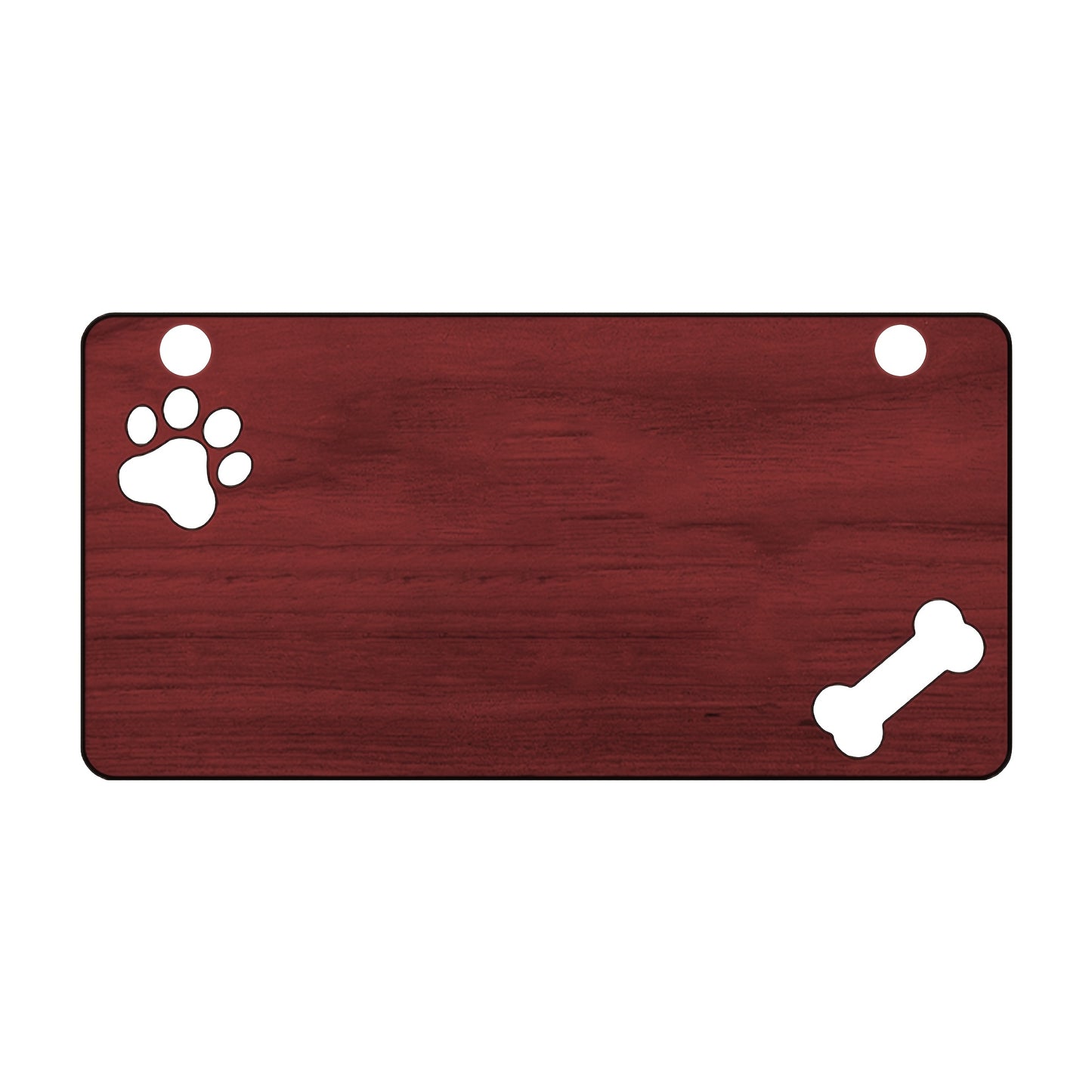 Hunde-Namensschild – Personalisiertes Schild mit dem Namen Ihres Hundes
