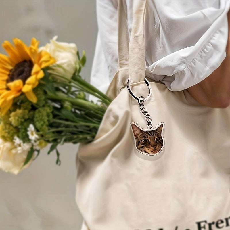 Honden Sleutelhanger Foto – Gepersonaliseerd en Uniek