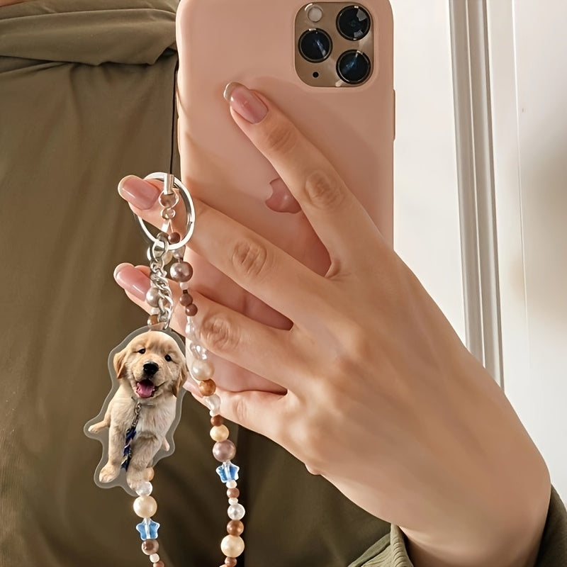 Honden Sleutelhanger Foto – Gepersonaliseerd en Uniek