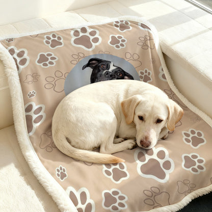 Hundedecke mit Name & Foto – Weich und Persönlich