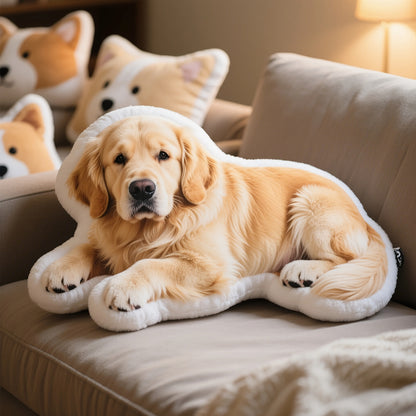 Honden Fotokussen – Gepersonaliseerd en Zacht met Foto van Jouw Hond
