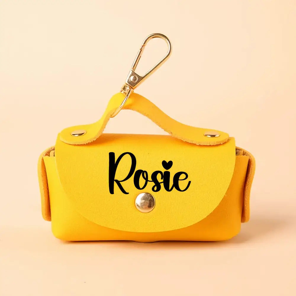 Hundekotbeutel-Tasche – Personalisiert mit Namen