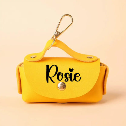 Hundekotbeutel-Tasche – Personalisiert mit Namen