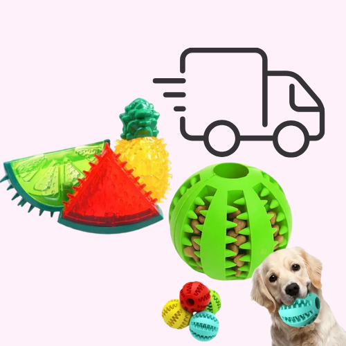 GRATIS: Hondenspeeltje + Koelspeeltje + Verzending